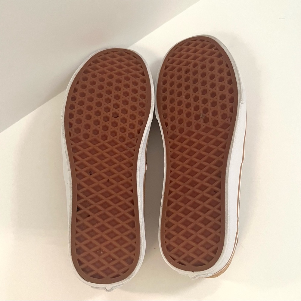 Vans Slip-On Suede Sneakers in Tan - Picture 5 of 13